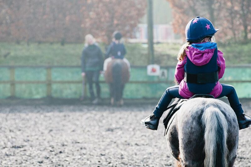 equitacion niños hipica la calderona
